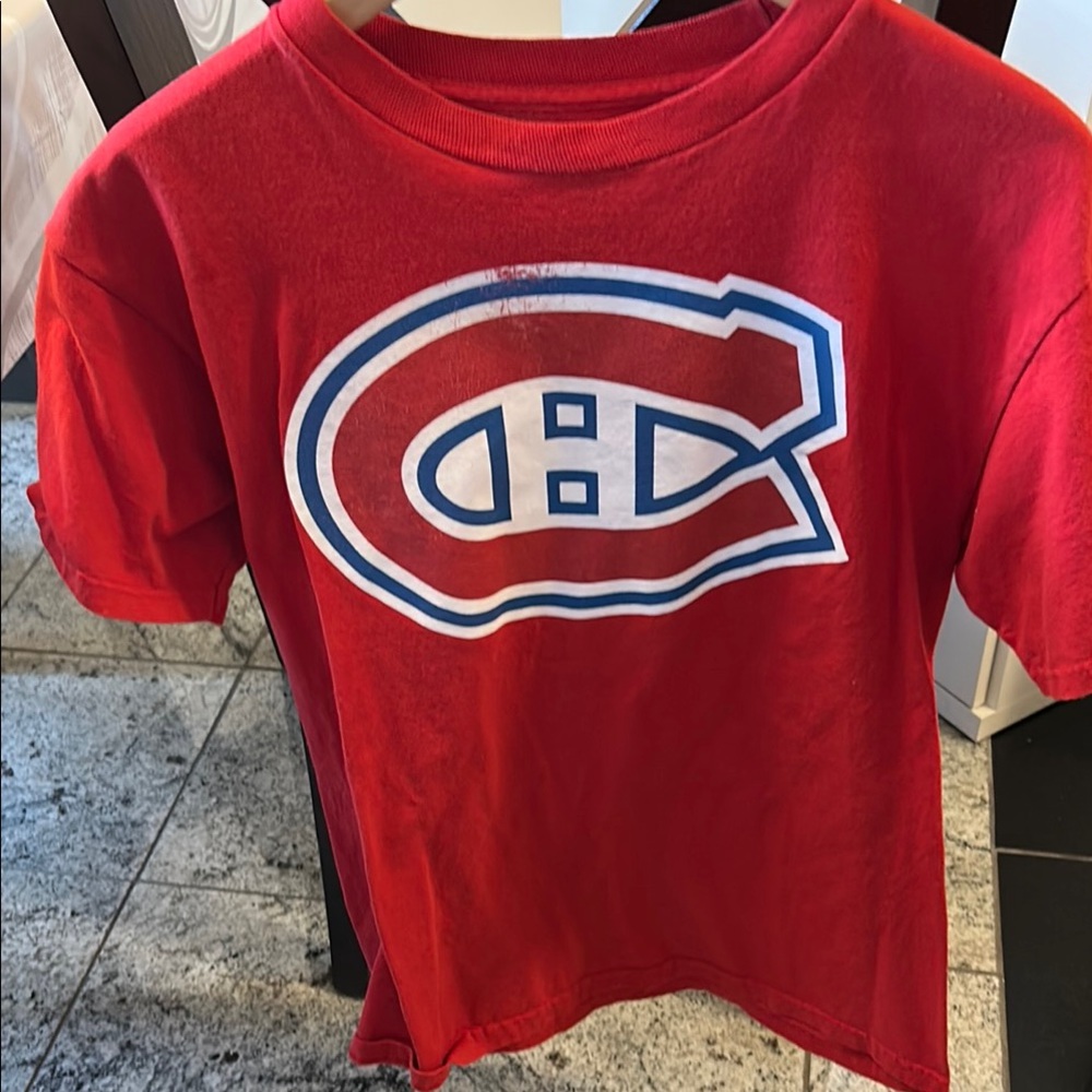 NHL Montreal Canadiens Red Short Sleeve Tee